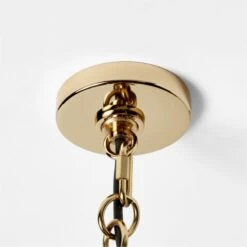 Denver Indoor/Outdoor Polished Brass Pendant Light -Cb2 Sales 2024 DenverPlshdBrassPendantAVSSF22