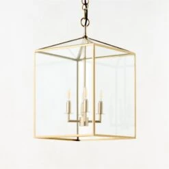 Denver Indoor/Outdoor Polished Brass Pendant Light -Cb2 Sales 2024 DenverPlshdBrassPendantSSF22