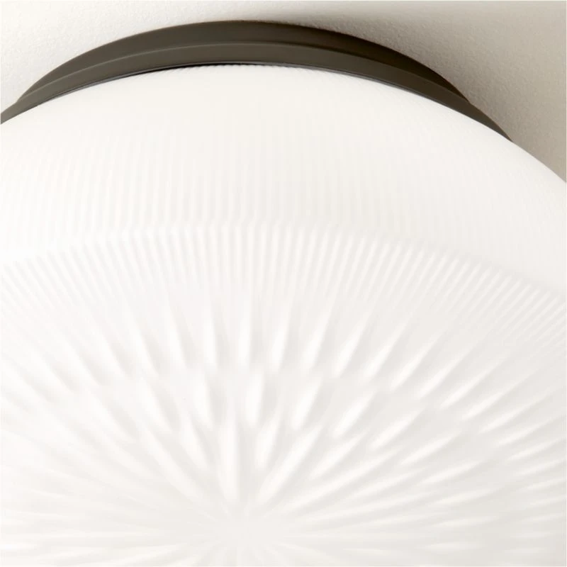 Dufrene Matte Black Flush Mount Light 3 Dufrene Matte Black Flush Mount Light - Image 3