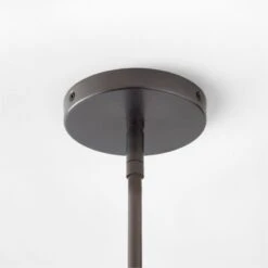 Elayna Blackened Brass Pendant Light -Cb2 Sales 2024 ElaynaGlsNBlkdBrsPendantSSF23