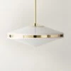 Elayna Polished Brass Pendant Light