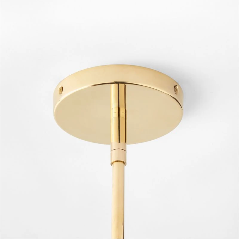 Elayna Polished Brass Pendant Light 5 Elayna Polished Brass Pendant Light - Image 5