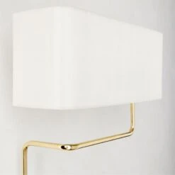 Elodie Polished Brass Wall Sconce Light Right-Facing -Cb2 Sales 2024 ElodiePlhdBrsRWallSconceAVSHF23
