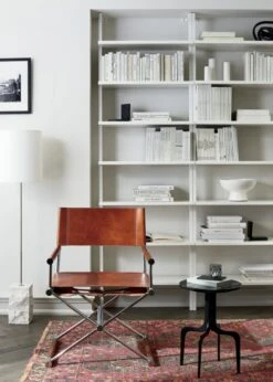 Stairway White Wall-Mounted Bookcase - 96" Height -Cb2 Sales 2024 EmbassyDirectorsChairJN20