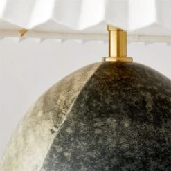 Enora Pieced Vellum Table Lamp -Cb2 Sales 2024 EnoraVellumTableLampAVSHF23