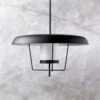 Exposior Indoor/Outdoor Black Pendant Light Model 017