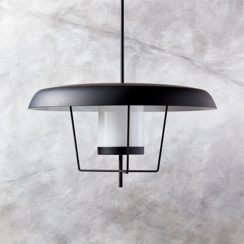 Exposior Indoor/Outdoor Black Pendant Light Model 017 1 Exposior Indoor/Outdoor Black Pendant Light Model 017