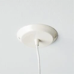 Exposior White Pendant Light Model 018 24.75" -Cb2 Sales 2024 ExposiorWhitePendantSSS21