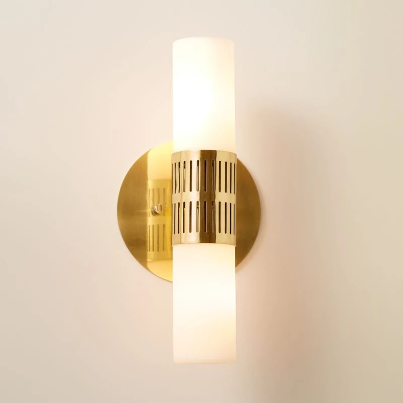 Figaro Polished Brass Wall Sconce 2 Figaro Polished Brass Wall Sconce - Image 2