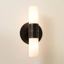 Figaro Matte Black Wall Sconce 7 Figaro Matte Black Wall Sconce -Cb2 Sales 2024 FigaroMttBlackSconceROS22