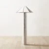Gigi Polished Stainless Steel Floor Lamp