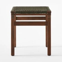 Small Green Leather Bench 6 Small Green Leather Bench -Cb2 Sales 2024 GreenLthrWrppdBenchSmSDSSF22