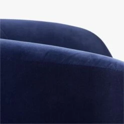 Gwyneth Navy Velvet Swivel Chair Set Of 2 -Cb2 Sales 2024 GwynethNavyVelvetChairAVF19