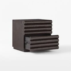 Hark Hi-Gloss Oak Wood 2-Drawer File Cabinet -Cb2 Sales 2024 HarkLcqrdWdFileCabinet3QAVSSS22