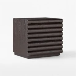 Hark Hi-Gloss Oak Wood 2-Drawer File Cabinet -Cb2 Sales 2024 HarkLcqrdWdFileCabinet3QSSS22