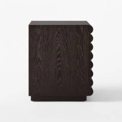 Hark Hi-Gloss Oak Wood 2-Drawer File Cabinet -Cb2 Sales 2024 HarkLcqrdWdFileCabinetSDSSS22