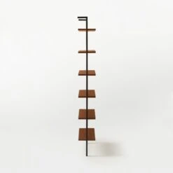 Helix Walnut Wood Wall Mount Bookshelf 96'' 18 Helix Walnut Wood Wall Mount Bookshelf 96'' -Cb2 Sales 2024 Helix96inWalnutBookcaseSDSSS21