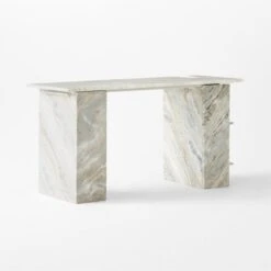 Hera Torrento Brown Marble Desk With Shelves 16 Hera Torrento Brown Marble Desk With Shelves -Cb2 Sales 2024 HeraMarbleDesk3QBSSF21