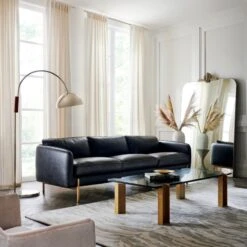 Jett Champagne Arched Floor Lamp 8 Jett Champagne Arched Floor Lamp -Cb2 Sales 2024 HoxtonBlackLeatherSofaJN21 1x1