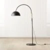 Jett Black Arched Floor Lamp