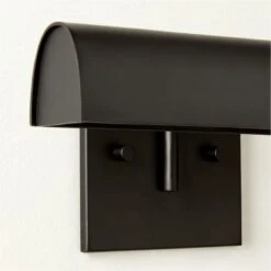 Jolie Black Picture Light Sconce 12" 8 Jolie Black Picture Light Sconce 12" -Cb2 Sales 2024 JolieMttBkWllArtScnc12inAV2SHF22