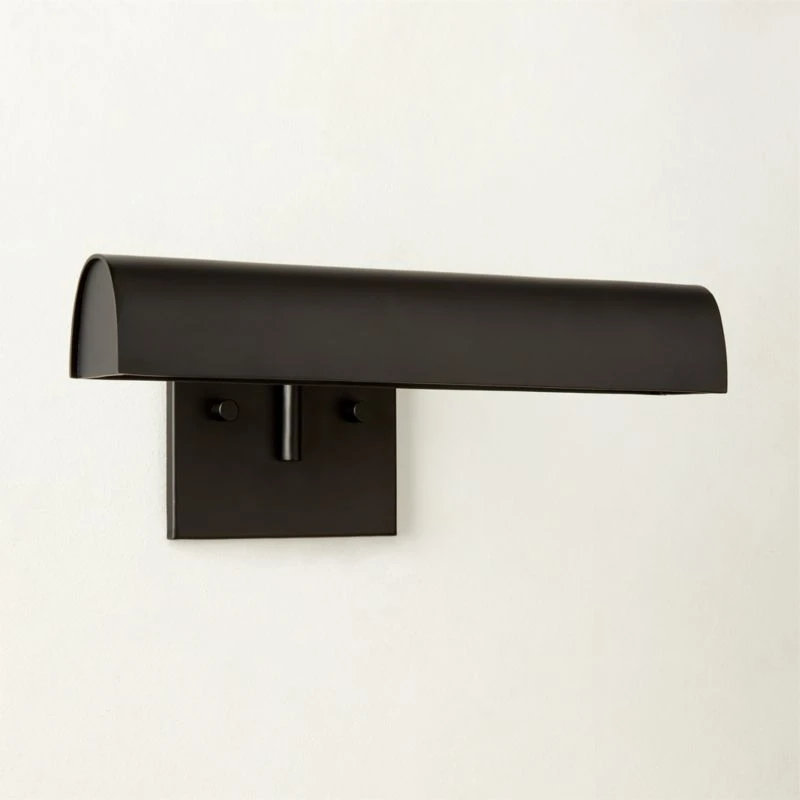 Jolie Black Picture Light Sconce 12" 1 Jolie Black Picture Light Sconce 12"