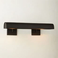 Jolie Black Picture Light Sconce 24'' 7 Jolie Black Picture Light Sconce 24'' -Cb2 Sales 2024 JolieMttBkWllArtScnc24inAVSHF22
