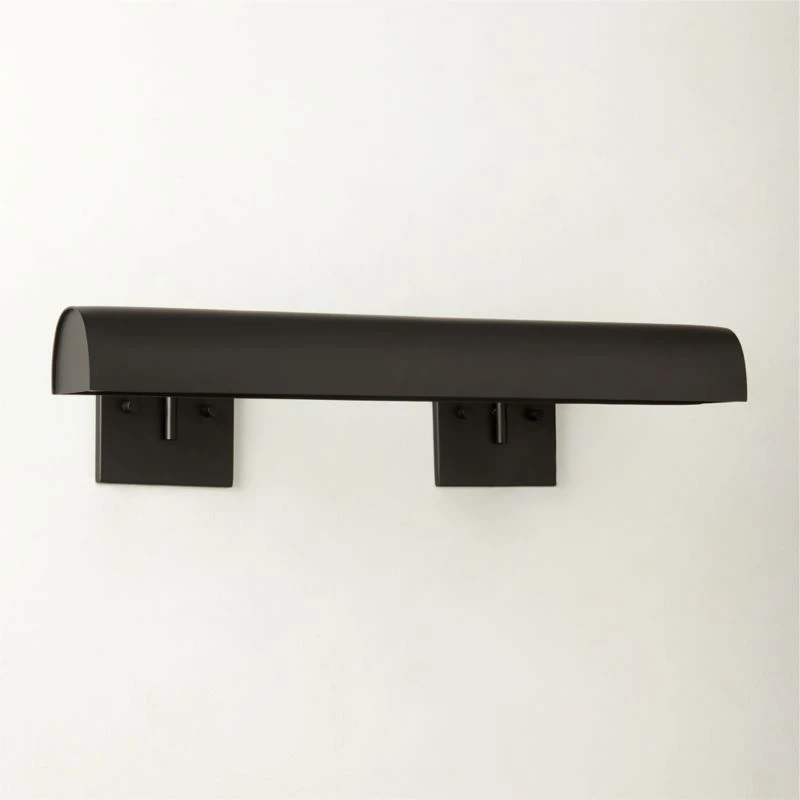 Jolie Black Picture Light Sconce 24'' 1 Jolie Black Picture Light Sconce 24''