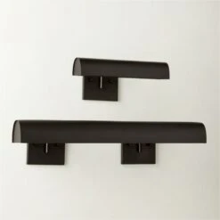 Jolie Black Picture Light Sconce 24'' 9 Jolie Black Picture Light Sconce 24'' -Cb2 Sales 2024 JolieMttBlackWllArtScncGrpFHF22