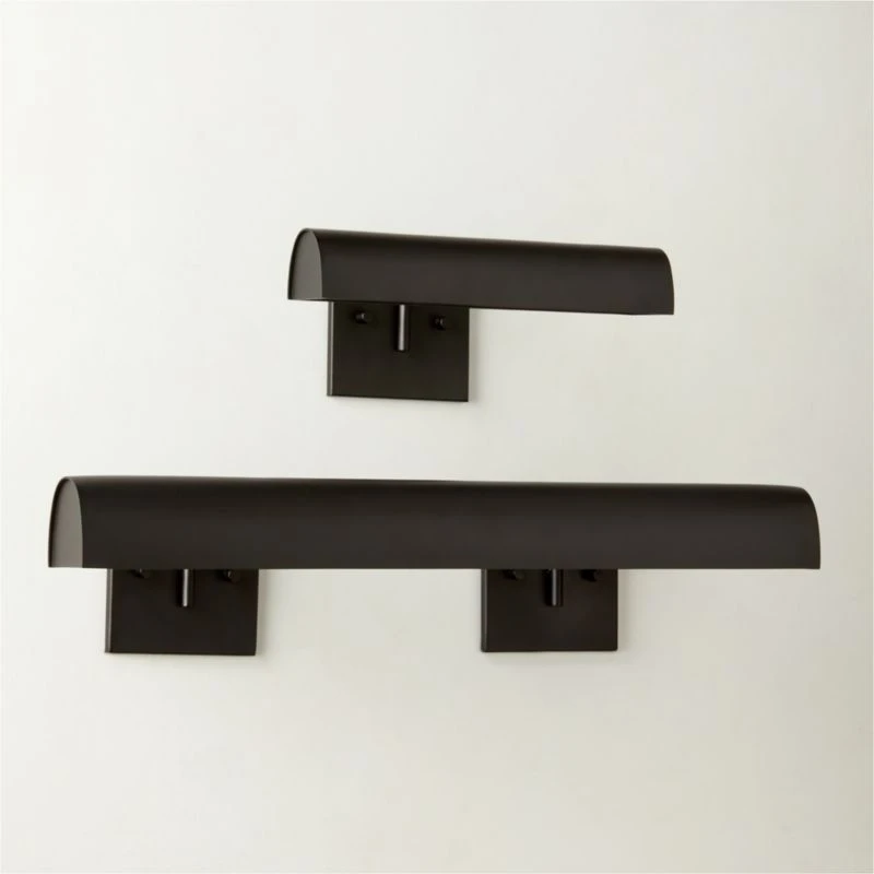 Jolie Black Picture Light Sconce 24'' 5 Jolie Black Picture Light Sconce 24'' - Image 5