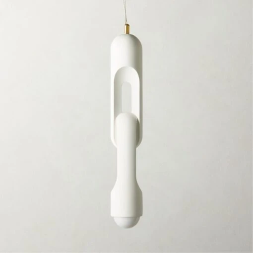 Jumeau White Concrete Pendant Light -Cb2 Sales 2024 JumeauCtWhtCncrtPendantSHS23