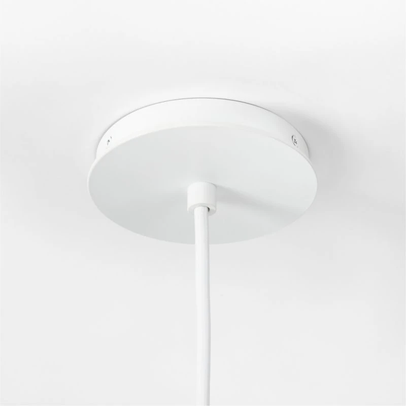 Kimana White Polymer Pendant Light 4 Kimana White Polymer Pendant Light - Image 4