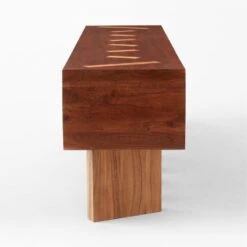 La Traversee Acacia Wood Console Table -Cb2 Sales 2024 LaTraverseeAccConsoleTblSDSSF23