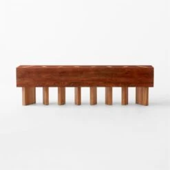 La Traversee Acacia Wood Console Table -Cb2 Sales 2024 LaTraverseeAccConsoleTblSOSSF23