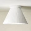 Lani White Flush Mount Light