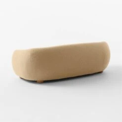 Laszlo Camel Brown Boucle Loveseat -Cb2 Sales 2024 LaszloCamelBclLoveseat3QBSSF23