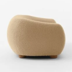 Laszlo Camel Brown Boucle Loveseat -Cb2 Sales 2024 LaszloCamelBclLoveseatSDSSF23