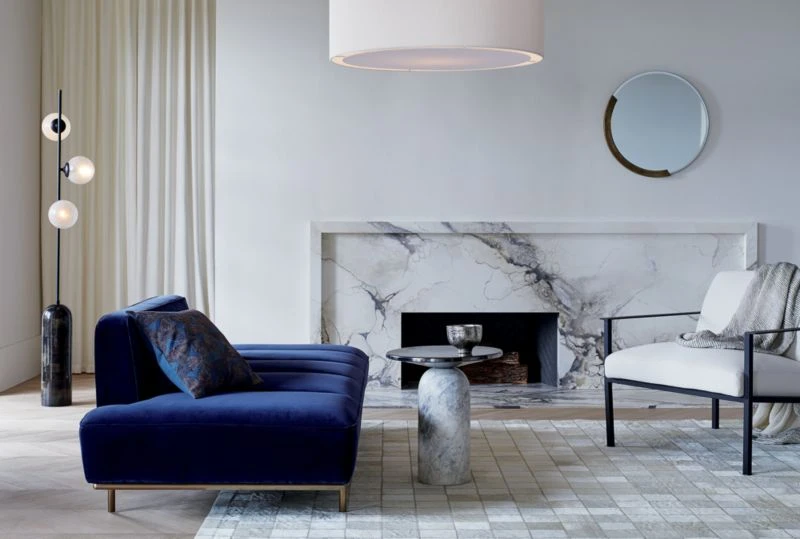 Cue White Chair With Black Legs 2 Cue White Chair With Black Legs - Image 2