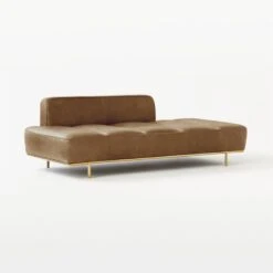 Lawndale Saddle Brown Leather Daybed With Brass Base 14 Lawndale Saddle Brown Leather Daybed With Brass Base -Cb2 Sales 2024 LawndaleSdlLthDybdWBrsBs3QSSS21