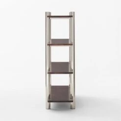 Legna Burl Wood Bookshelf -Cb2 Sales 2024 Legna60inBurlWoodBookcaseSDSSF22