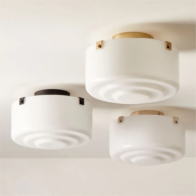 Lenon Matte Black Flush Mount Light 4 Lenon Matte Black Flush Mount Light - Image 4