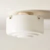 Lenon Polished Nickel Flush Mount Light