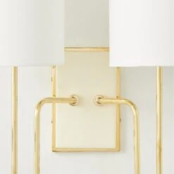 Lucerne Polished Brass Double Wall Sconce Light 5 Lucerne Polished Brass Double Wall Sconce Light -Cb2 Sales 2024 LucernePldBrsNIvyDblScncAVSHS23