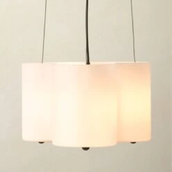 Luz Frosted Glass Chandelier 7 Luz Frosted Glass Chandelier -Cb2 Sales 2024 LuzGlassChandelierROS23