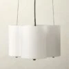 Luz Frosted Glass Chandelier