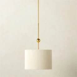 Marceau Boule Polished Brass Pendant Light