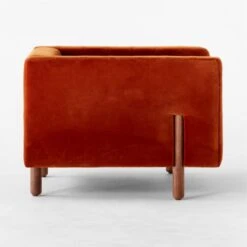 Marconi Tufted Rust Velvet Accent Chair 12 Marconi Tufted Rust Velvet Accent Chair -Cb2 Sales 2024 MarconiCprVlvtTfftdChairSDSSF22