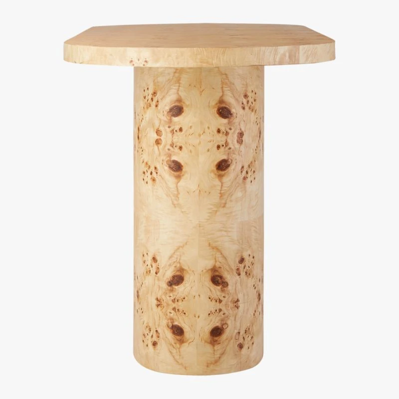 Marisa Burl Wood Desk 60'' 6 Marisa Burl Wood Desk 60'' - Image 6