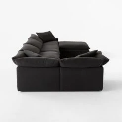 Mattea 6-Piece Charcoal Black Performance Linen Sectional Sofa With Right Arm 9 Mattea 6-Piece Charcoal Black Performance Linen Sectional Sofa With Right Arm -Cb2 Sales 2024 Mattea6PcBlkRASectSDSSS23