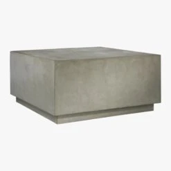Matter Grey Cement Square Coffee Table -Cb2 Sales 2024 MatterGryCementCoffeeTbl3QS20